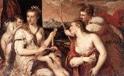 TIZIANO Vecellio Venus Blindfolding Cupid EASF oil painting